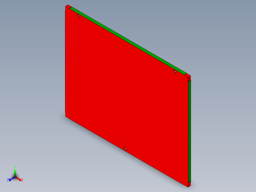 笔记本A壳铝挤料飞面程序模型