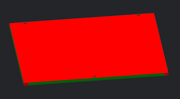 笔记本A壳铝挤料飞面程序模型