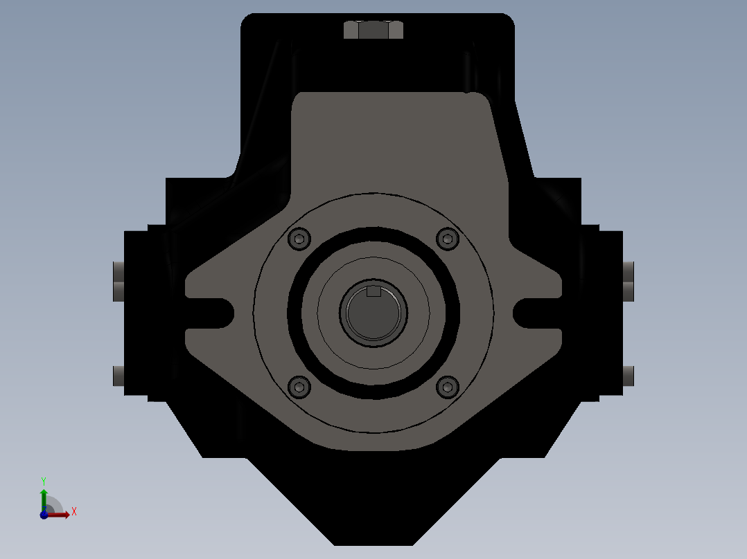 YUKEN EUROPE LTD-A16-F-R01BS-60液压元件前视图
