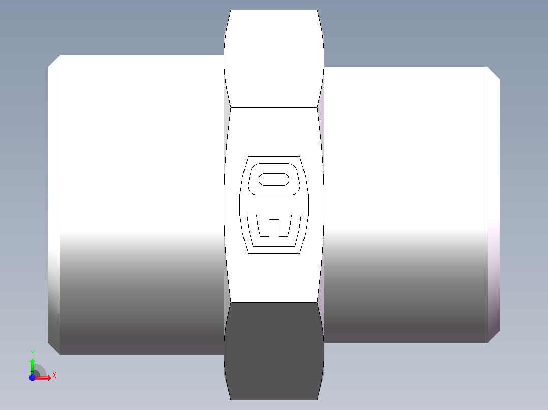 直通变径-GR、1D-22-24前视图