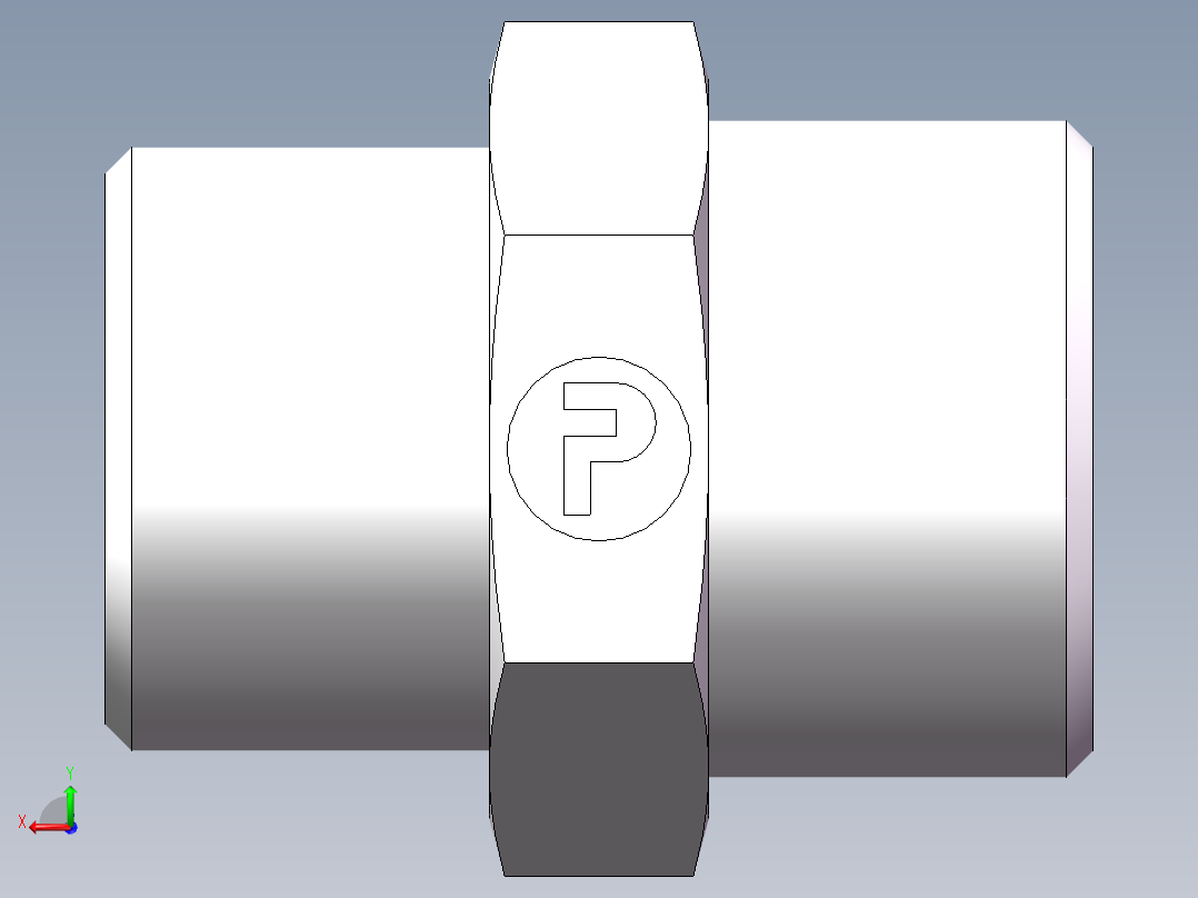 直通变径-GR、1D-22-24后视图
