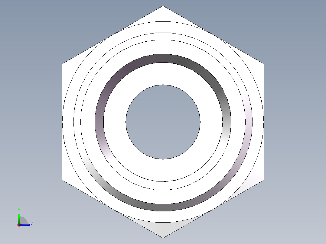 直通变径-GR、1D-22-24左视图