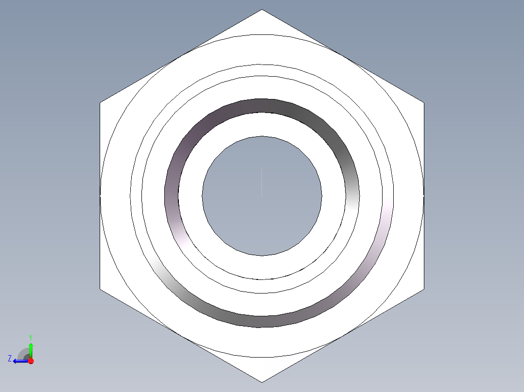 直通变径-GR、1D-22-24右视图