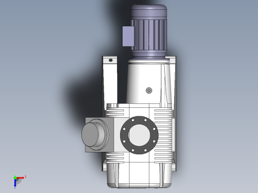 泵、水泵、WAU2001罗茨真空泵(莱宝)俯视缩略图