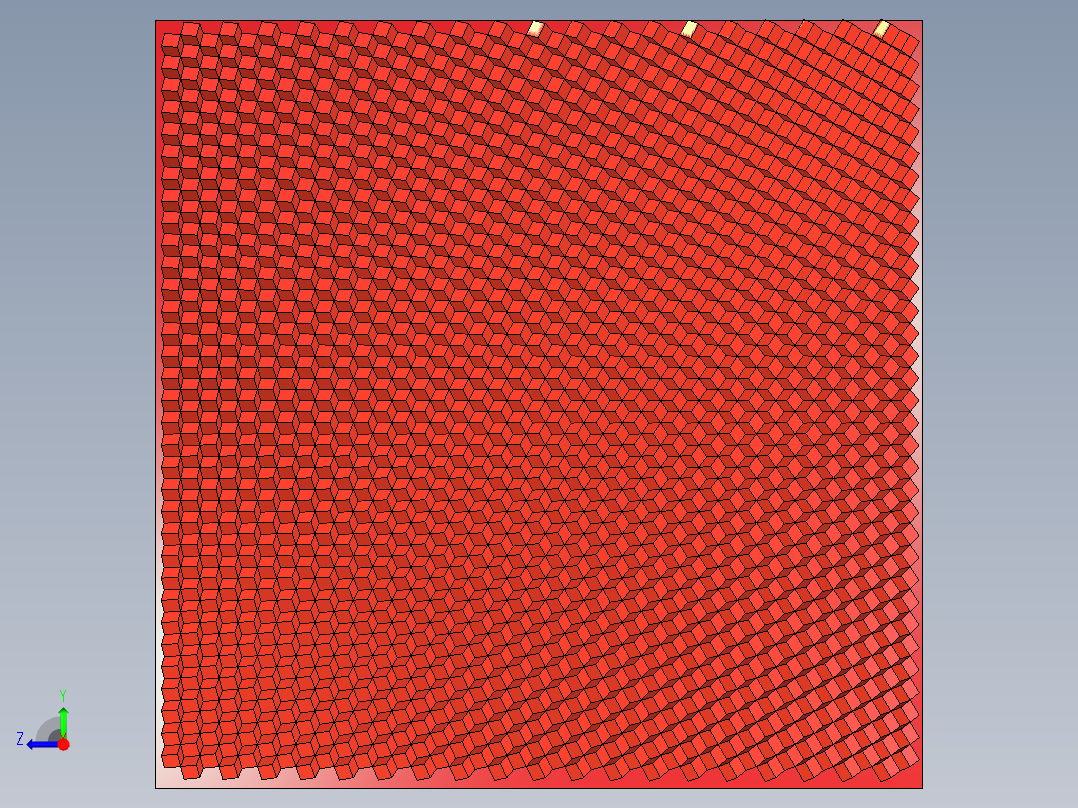 车灯常见配光花纹1右视图