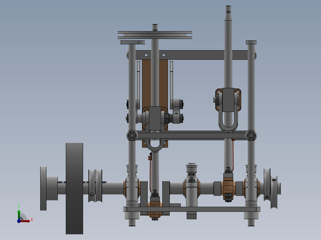 A3003601-蒸汽机前视图