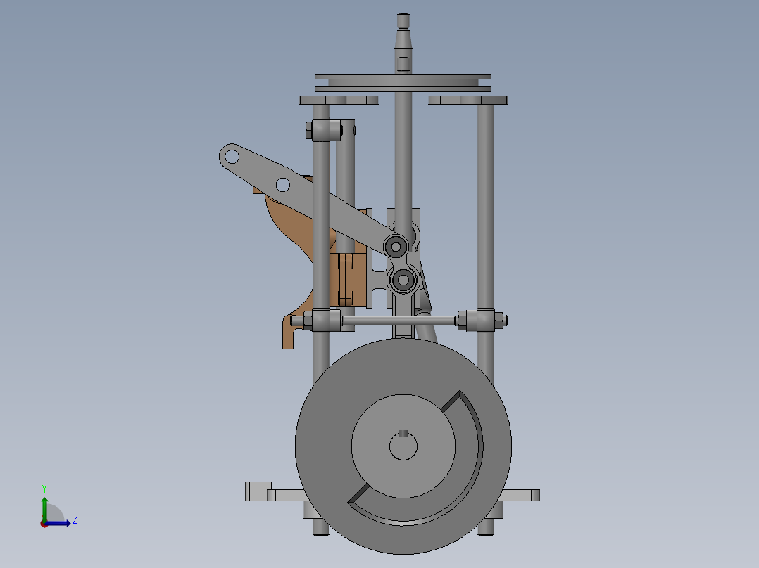 A3003601-蒸汽机左视图