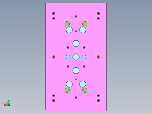 米雾键盘电池后盖注塑模具设计后视缩略图