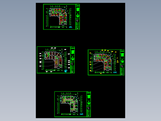新沂七层平面、天花