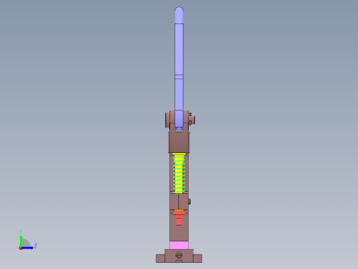 手动冲孔机构左视缩略图