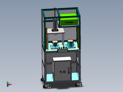 水泵后盖腔气密性检测设备
