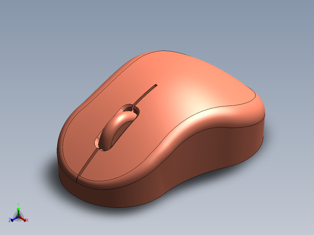 小鼠6111正等轴测图