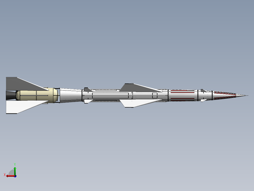 SA-2 德维纳后视图