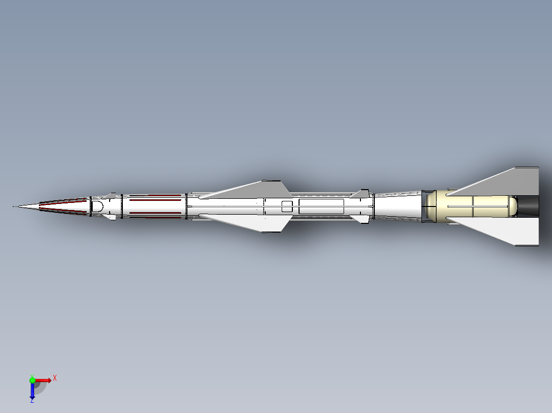 SA-2 德维纳俯视图