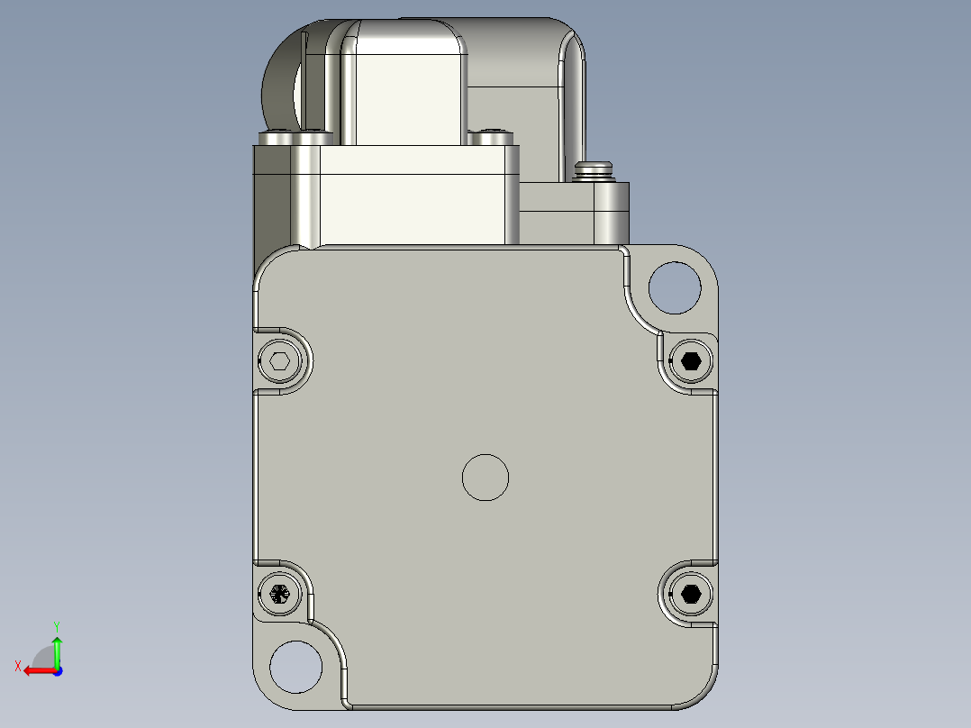 MS1H1-10B30CB-U330Z外形图后视图