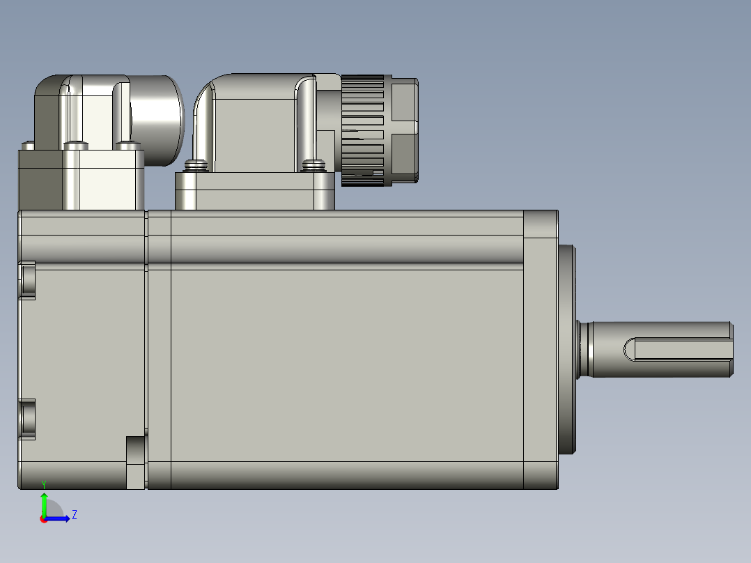 MS1H1-10B30CB-U330Z外形图左视图