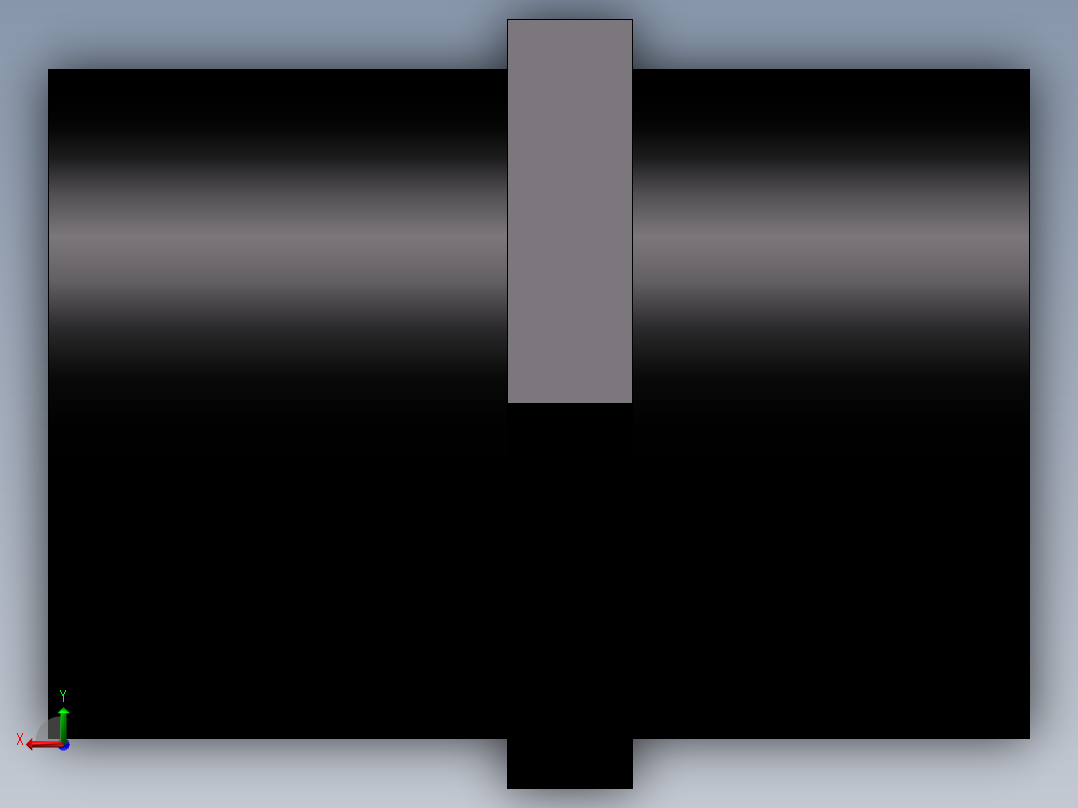 内丝接头(Female Adapter)后视图