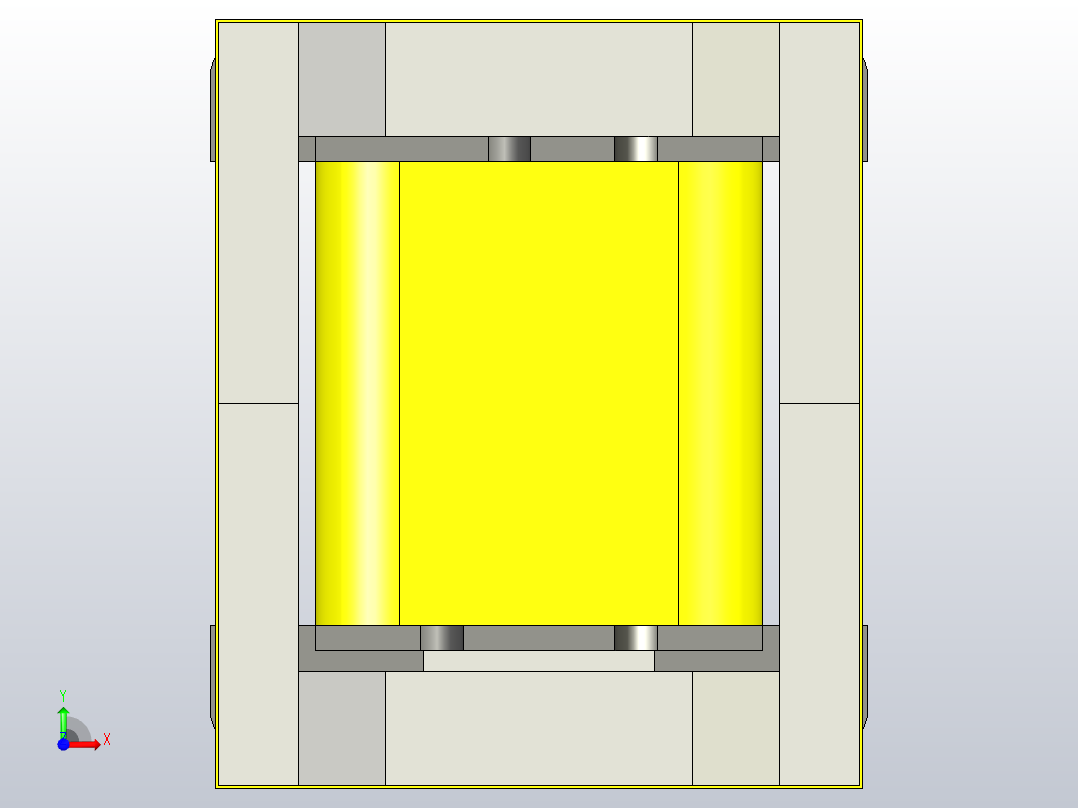 EVD15 4+4水平变压器前视图