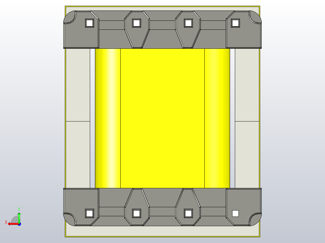 EVD15 4+4水平变压器后视图