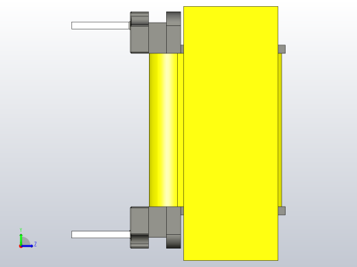 EVD15 4+4水平变压器左视缩略图