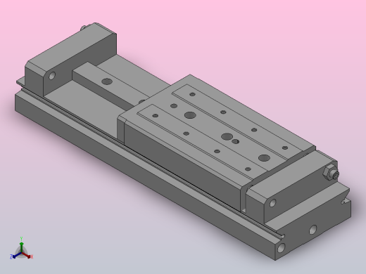 MXW20 精确气动滑台（行程：100～125）[MXW20-100]