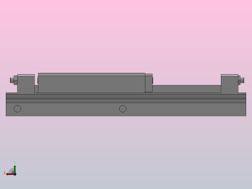 MXW20 精确气动滑台（行程：100～125）[MXW20-100]后视缩略图