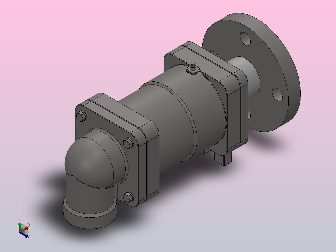 Dd-F型旋转接头[Dd-F20]主视图