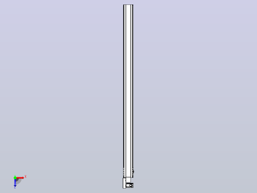 皮带直线轴半封闭可选导轨TPA-HNB-175D-140-L2750-ML-C-P75-N3俯视缩略图