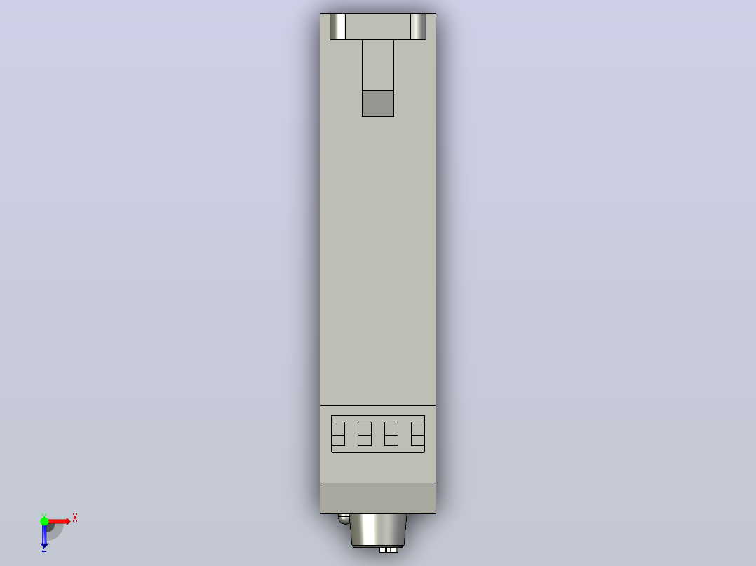继电器定时器JNG模块俯视图