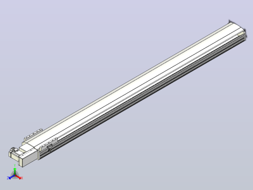 皮带直线轴半封闭可选导轨TPA-HNB-202D-140-L2150-MR-C-P75-N3