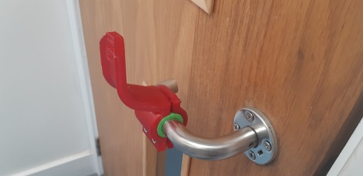 无手拉门手柄适配器缩略图