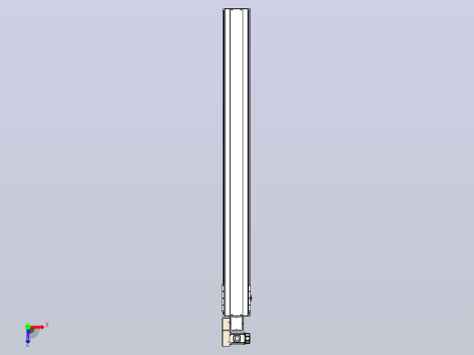 皮带直线轴半封闭可选导轨TPA-HNB-220D-176-L2100-ML-C-P1K-N3俯视缩略图