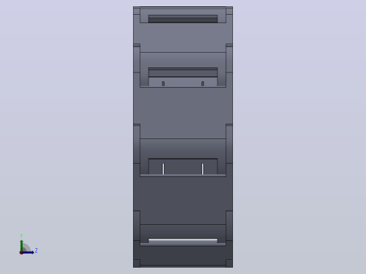 内高15内侧打开型TA半封闭式拖链[DSL15HTA-15-20-R28-20-A1]左视缩略图