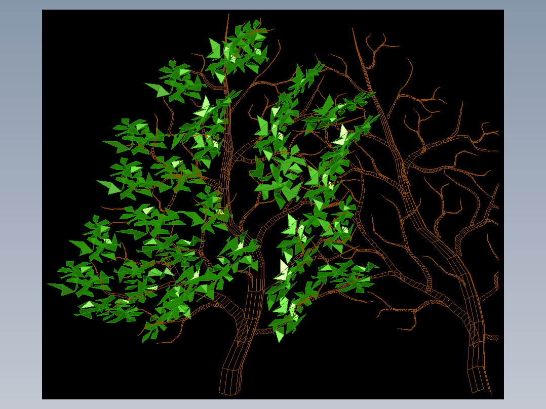 室内家具及植物三维模型十八-SU055