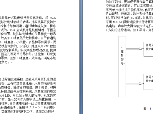 X52K铣床的数控化改造1缩略图