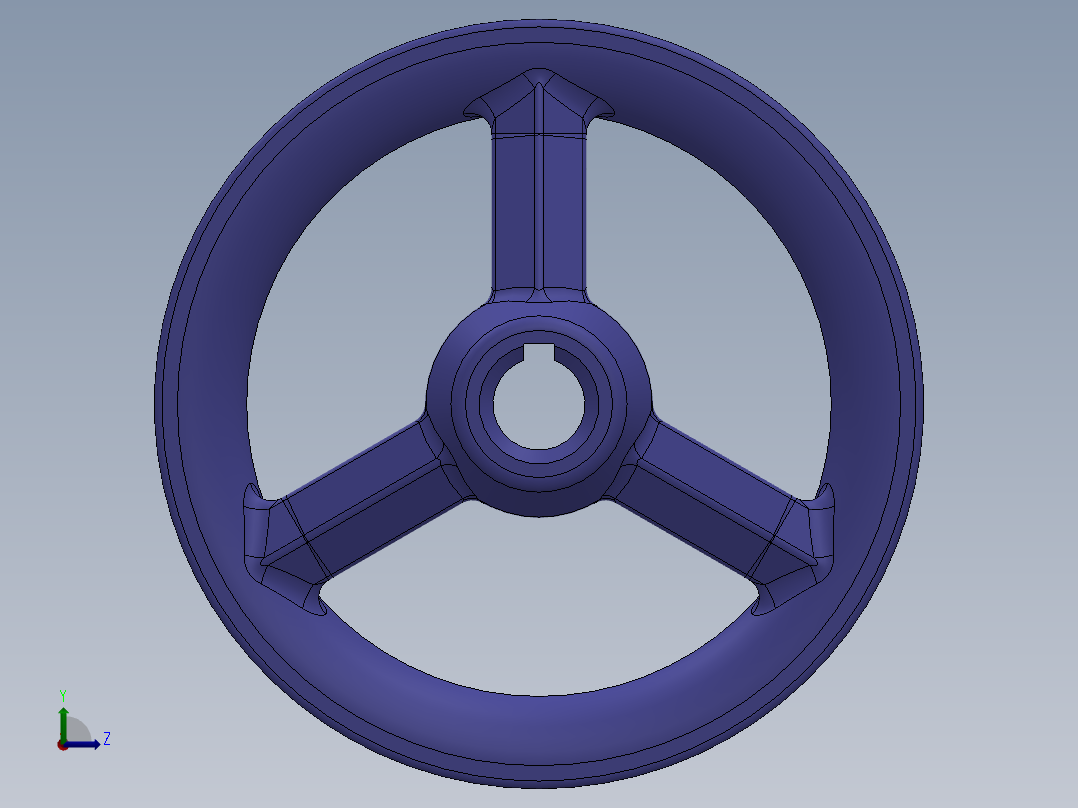 JB手轮A型619925左视图