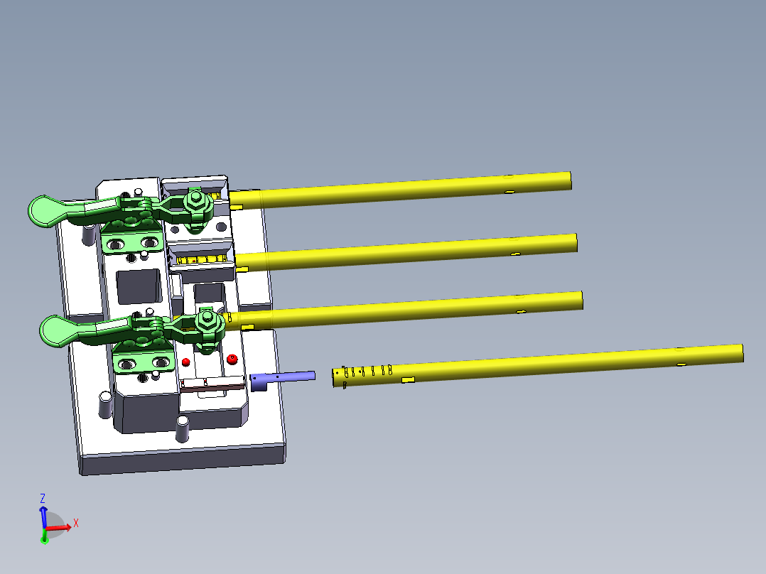 焊接第一道治具（一出四）