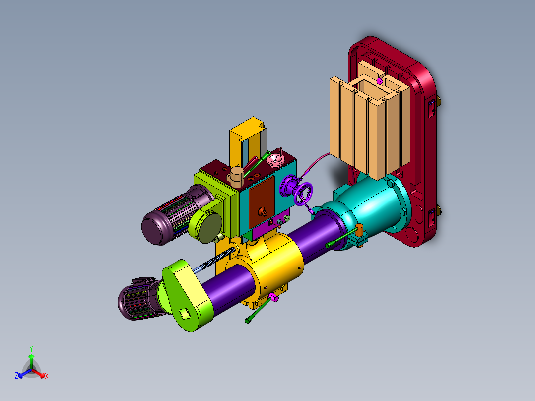 机械锁紧立式摇臂钻床