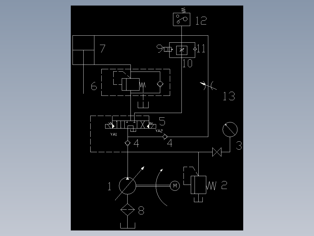 板料折弯机液压系统设计