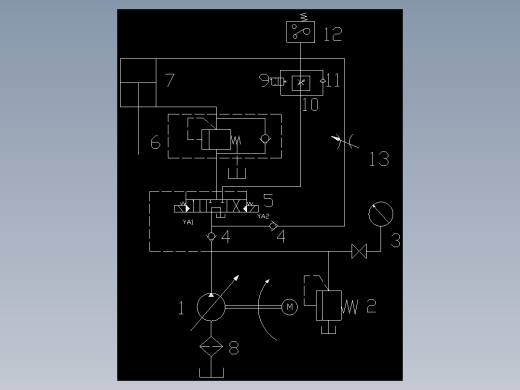 板料折弯机液压系统设计