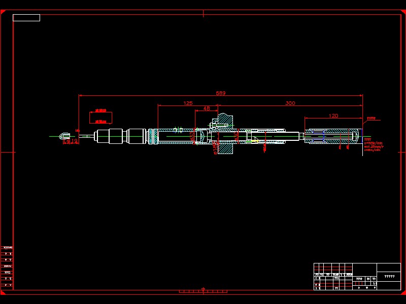 Q329-汽车变速箱镗孔组合机床设计
