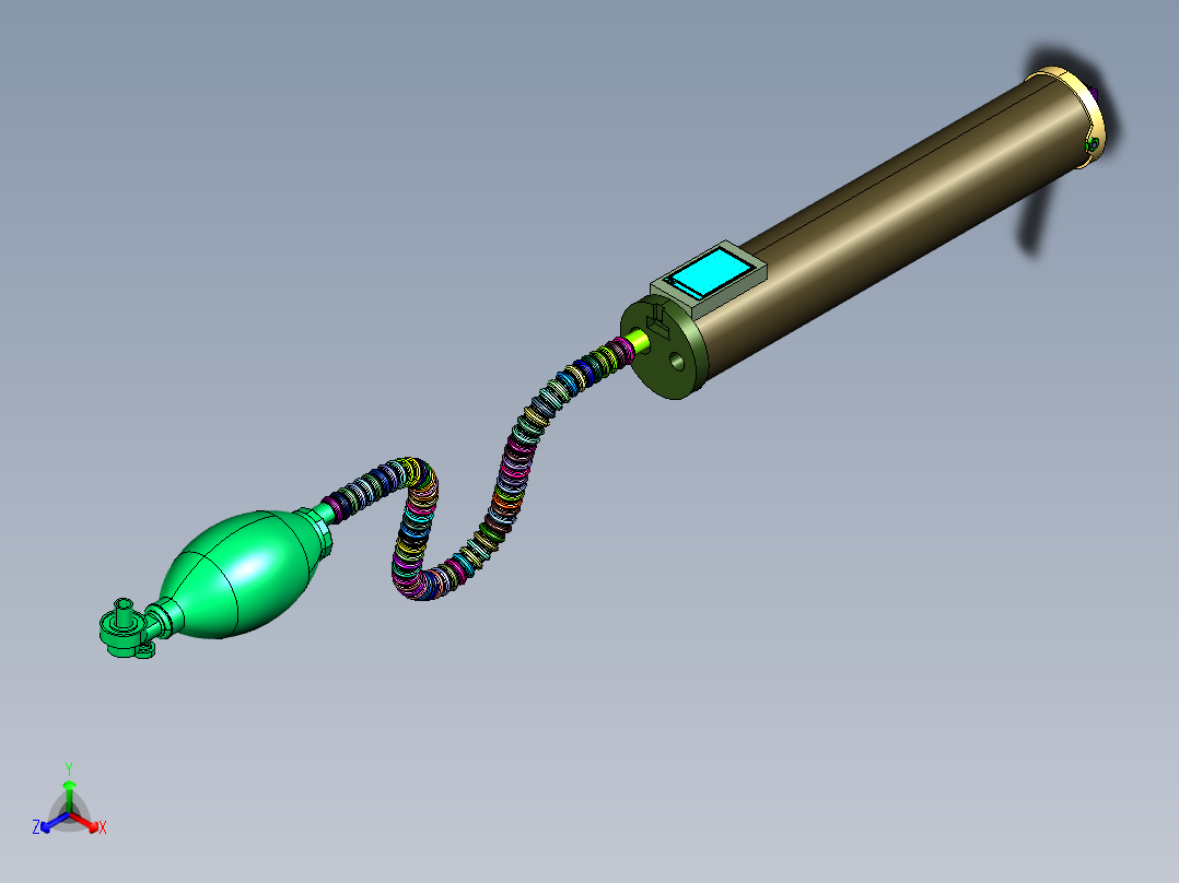 筒式正压呼吸器