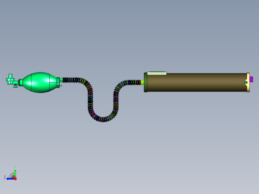 筒式正压呼吸器右视缩略图