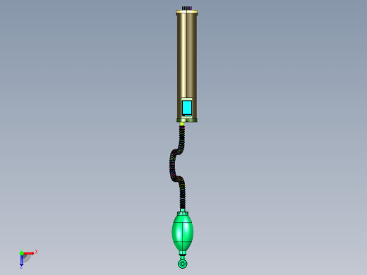 筒式正压呼吸器俯视缩略图