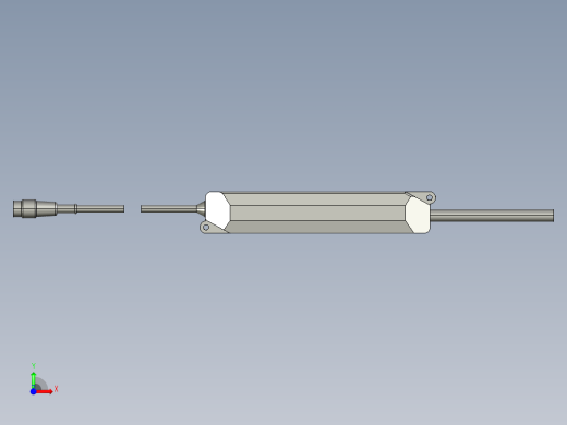 基恩士SJ-M030_drive_kc图纸模型前视缩略图
