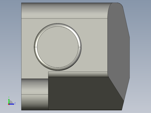 基恩士SJ-M030_drive_kc图纸模型左视缩略图
