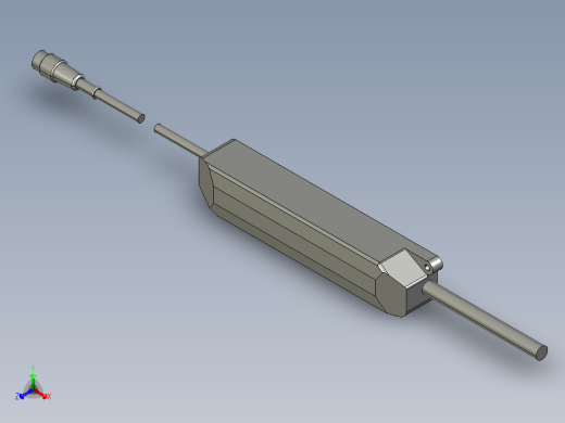 基恩士SJ-M030_drive_kc图纸模型正等轴测缩略图