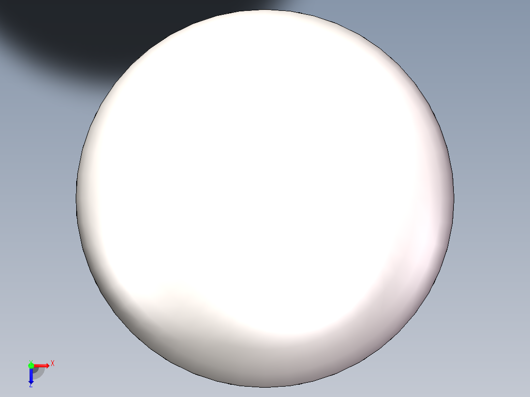 EHB椭圆形封头DN426俯视图