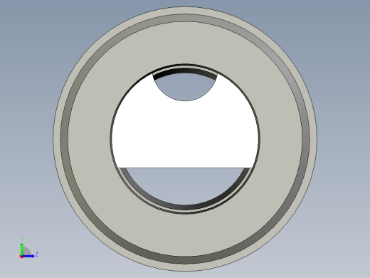 油鏡HE-3D多系列多零件图纸模型左视缩略图