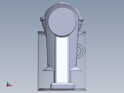 手持式车用多功能吸尘器结构设计（含三维图+仿真动画）前视缩略图